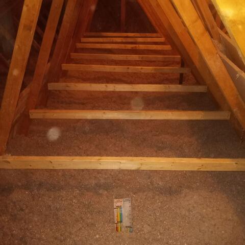 A complete attic insulation in Montebello, Quebec with True Soft Cellulose - After Photo