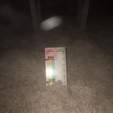 Attic insulation work in Papineauville, QC with TruSoft cellulose - After Photo