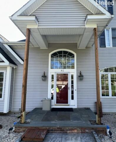 Entrance transformation in Shelton, CT