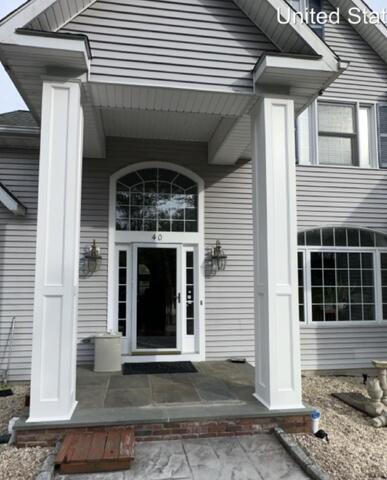 Entrance transformation in Shelton, CT