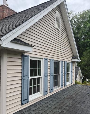 Power washing in Prospect, CT.