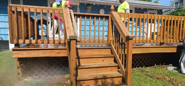 Professional Deck Restoration and Solid Color Staining in Milford, CT