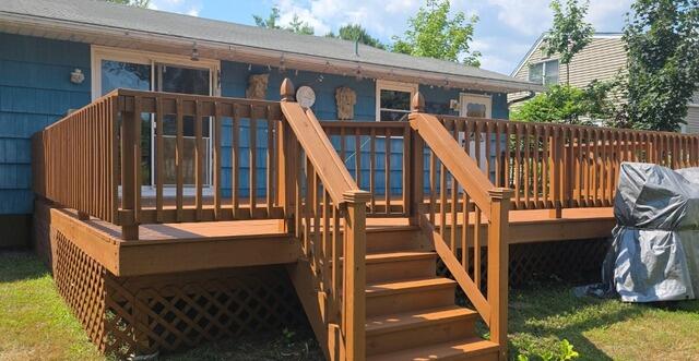 Professional Deck Restoration and Solid Color Staining in Milford, CT