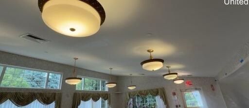 Ceiling Water Damage Repair & Seamless Drywall Painting in Wallingford, CT
