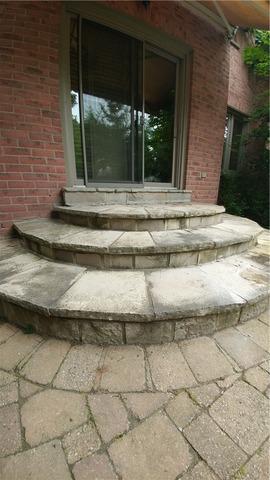 Sinking Back Stairs & Concrete Leveling Repair in Mississauga, Ontario - After Photo