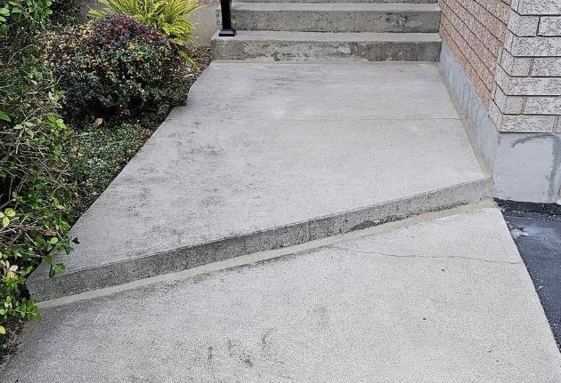From Sinking to Seamless: Safe and Level Walkways in Dundas - After Photo