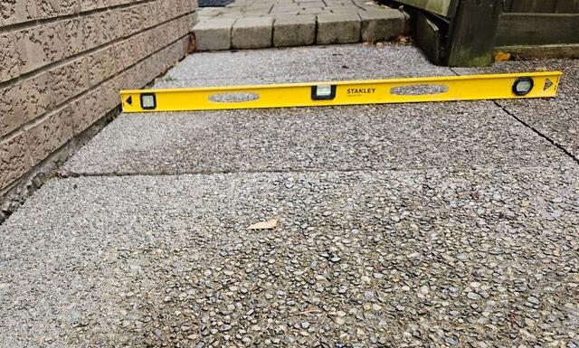 A Sinking Walkway Turned Drainage Nightmare-Solved in Ancaster, Ontario - After Photo