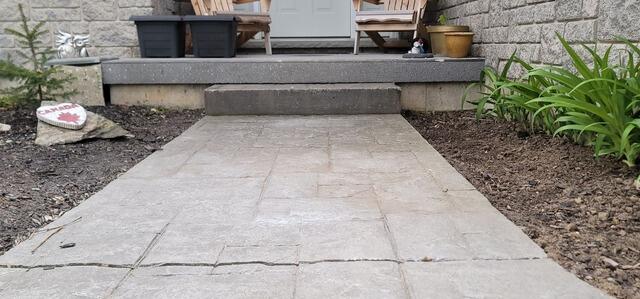The Walkerton Walkway - Concrete Leveling & Repair in Walkerton, Ontario - After Photo