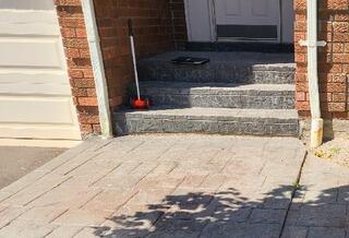 Concrete Walkway Leveling & Trip Hazard Repair in Ajax, Ontario