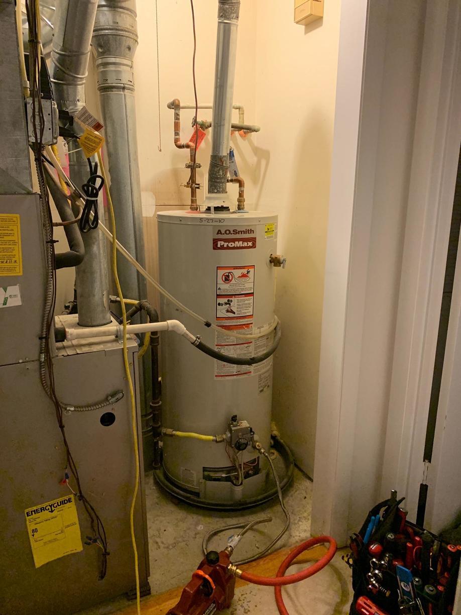 Air Inc. Heating and Air Conditioning Before & After Photo Set Gas