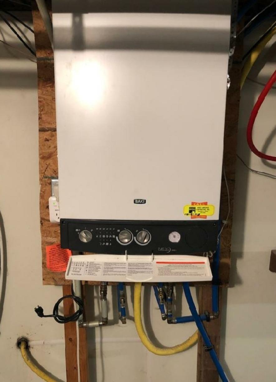 Empire State Plumbing Before & After Photo Set Noritz Tankless Water