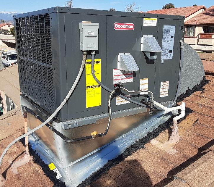 AQS Heating & Air Conditioning Before & After Photo Set 2.5 Ton Gas