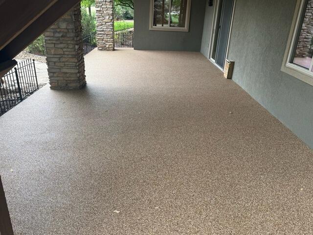 Concrete Patio Makeover with Vuba Stone in Severance, CO