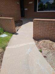 Concrete Crack and Sealant in Greeley Colorado
