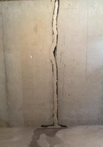 Foundation Repair in Westerville, OH - Before Photo