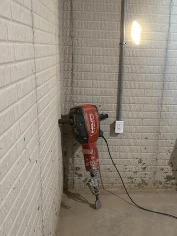 Sump Pump Installation in Lancaster, OH - Before Photo