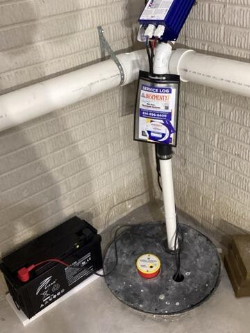 TripleSafe Sump Pump Installation in New Albany, OH