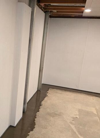 Basement Waterproofing in Westerville, OH - After Photo