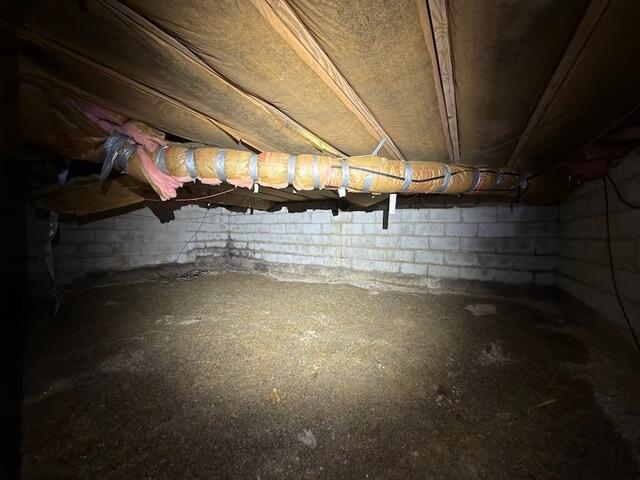 Reynoldsburg, OH, Crawl Space Encapsulation Project - Before Photo