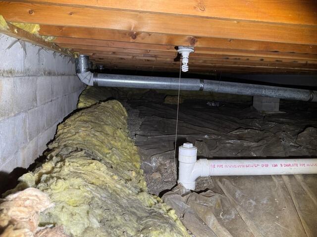 Columbus, OH, Crawl Space Transformation - Before Photo
