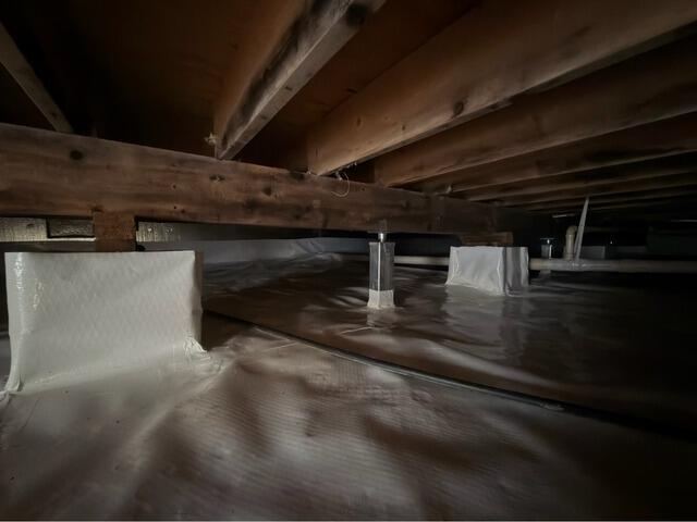 Crawl Space Transformation in McArthur, OH - After Photo