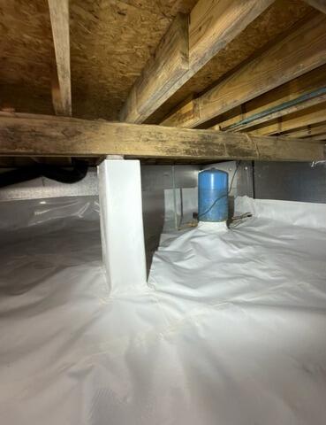 Encapsulated Crawl Space in Logan, OH - After Photo