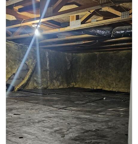 SilverGlo Insulation Project in Hilliard, OH - Before Photo