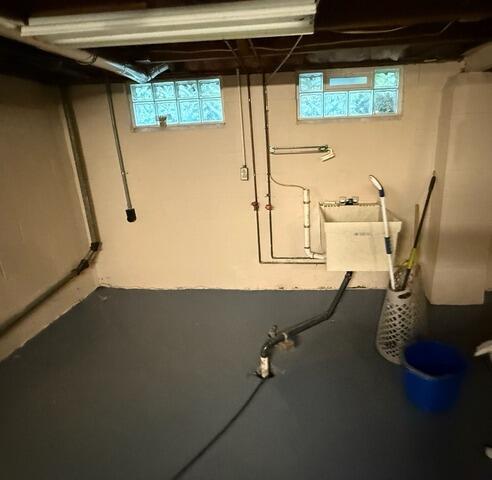 Installation of a Sump Pump in Columbus, OH - Before Photo