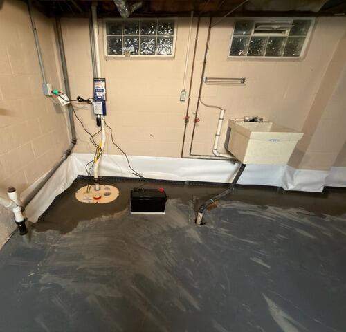 Installation of a Sump Pump in Columbus, OH - After Photo