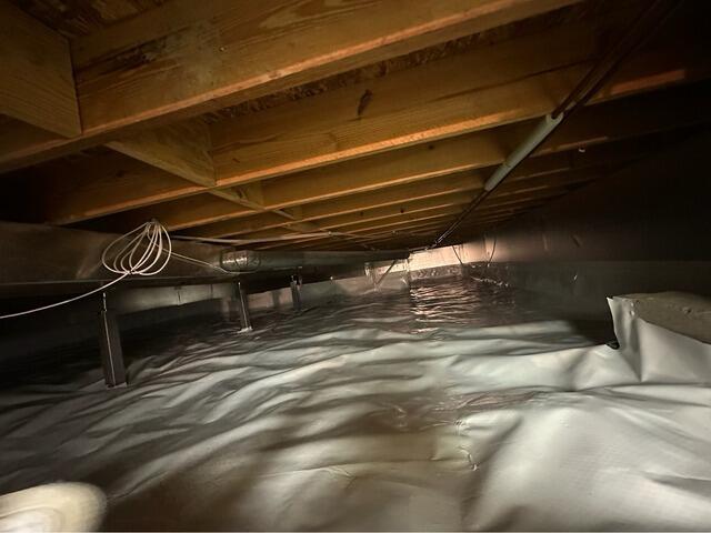Columbus, OH, Crawl Space Repair Project - After Photo