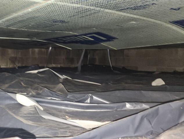 Encapsulation Project in Cambridge, OH - Before Photo