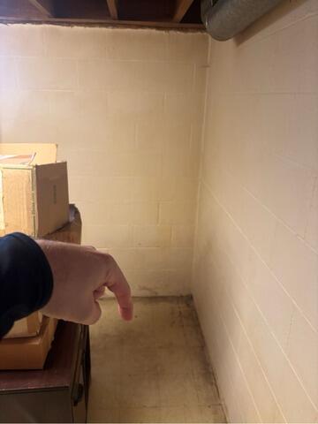 New Sump Pump Installation in Reynoldsburg, OH - Before Photo