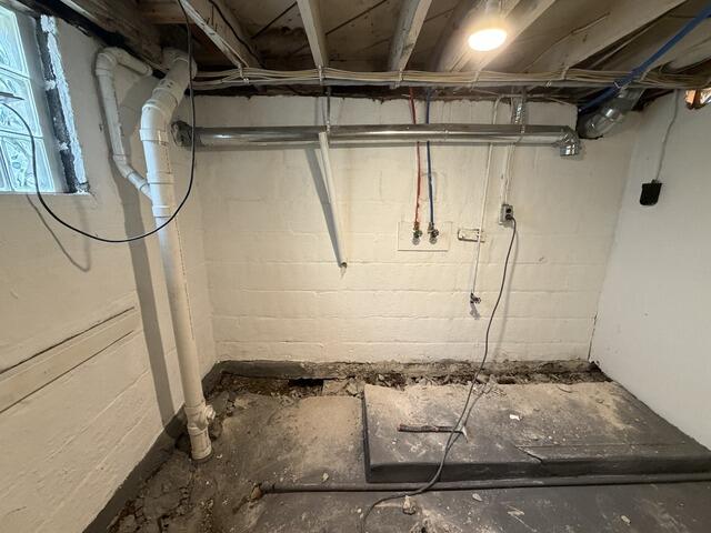 Waterproofing Job in Grandview Heights, Columbus, OH - Before Photo