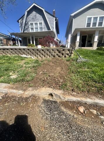 Extending the Downspouts of a Home in Grandview Heights, Columbus, OH - After Photo