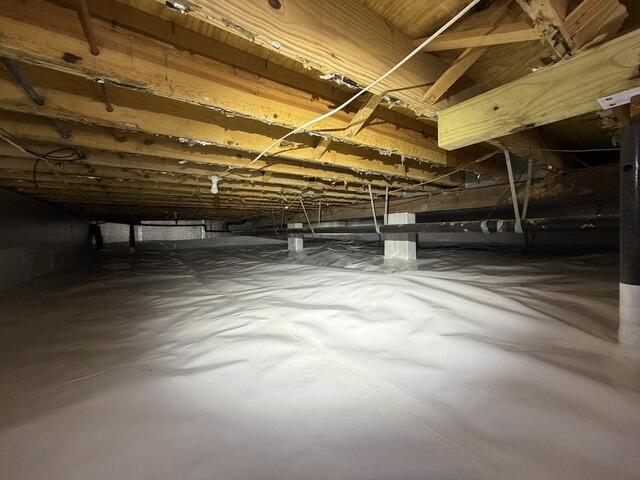 Dirt Crawl Space Transformation Near Thurston, OH - After Photo