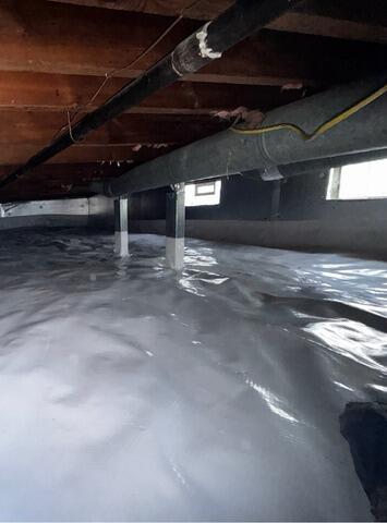 Crawl Space Repair Job in Columbus, OH - After Photo