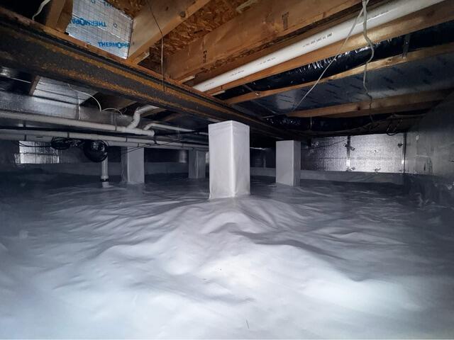 Encapsulating a Crawl Space in Sylvania, OH - After Photo