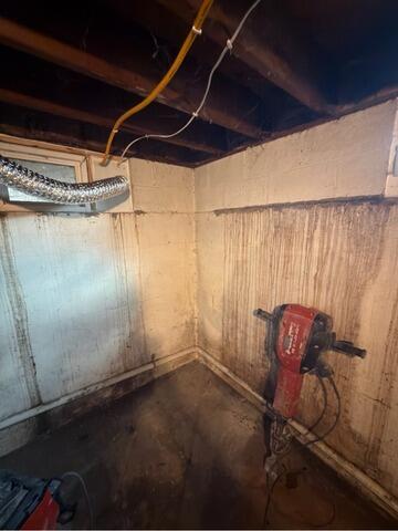Wet Basement Repair in Russells Point, OH