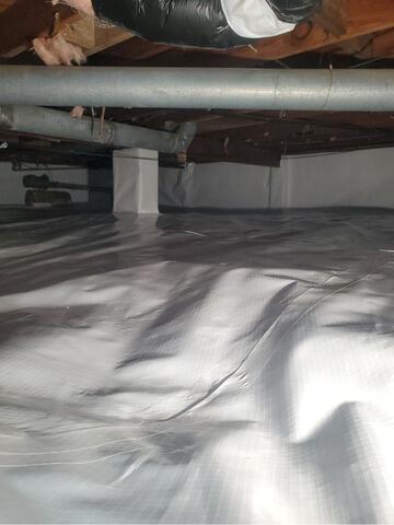 Encapsulating a Crawl Space in Springfield, OH - After Photo