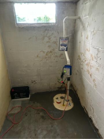 Installing a TripleSafe Sump Pump in Columbus, OH