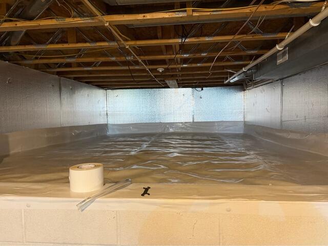 Crawl Space Transformation in Marysville, OH - After Photo