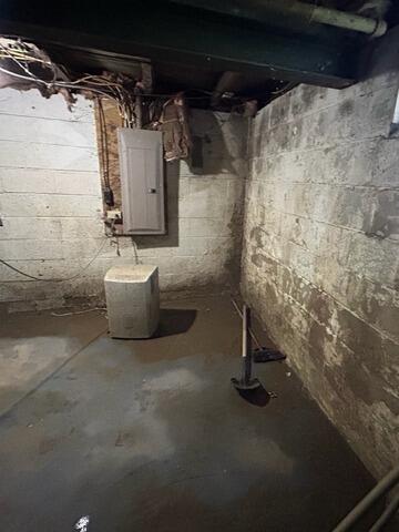 New Sump Pump Installation in Mansfield, OH - Before Photo