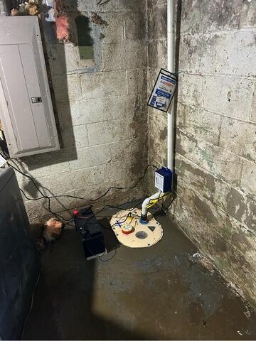 New Sump Pump Installation in Mansfield, OH - After Photo