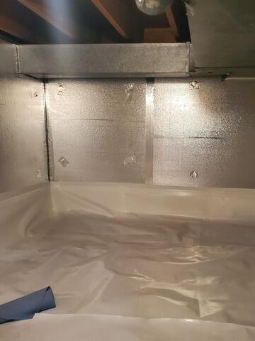 Installing CleanSpace in a Columbus, OH, Crawl Space - After Photo