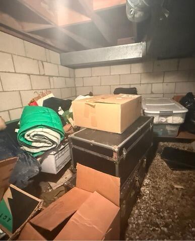 Installing CleanSpace in a Columbus, OH, Crawl Space - Before Photo