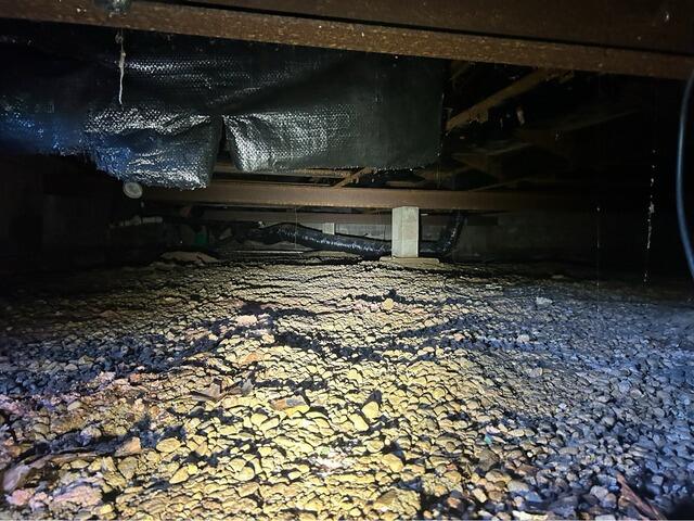 Fredericktown, OH, Crawl Space Encapsulation - Before Photo