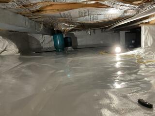 Crawl Space Encapsulation in Russia, OH