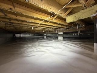 Dirt Crawl Space Transformation Near Thurston, OH