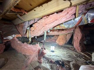 Crawl Space Clean-Up in Ontario, OH
