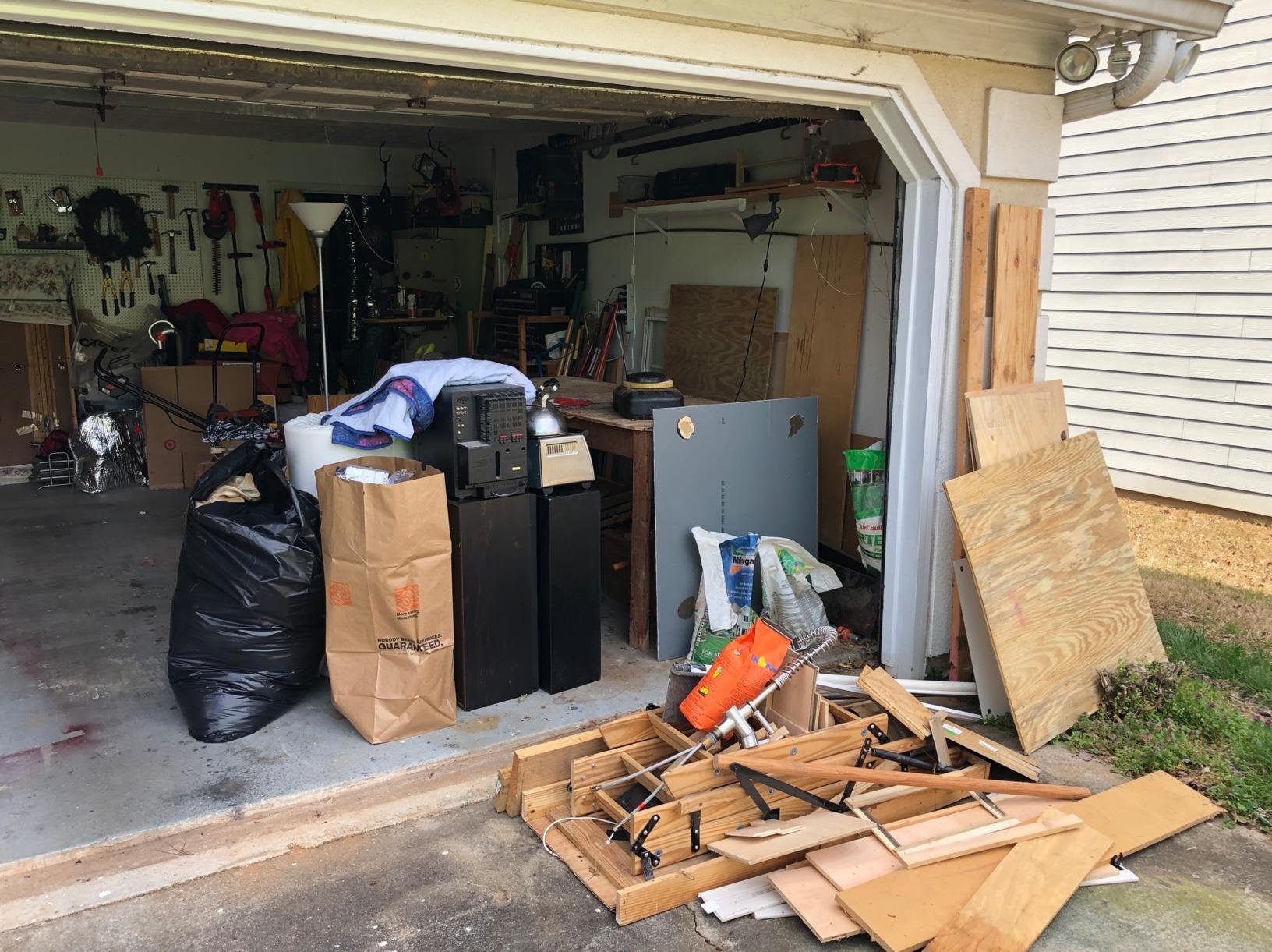 The Junkluggers of North Atlanta Before & After Photo Set Junk